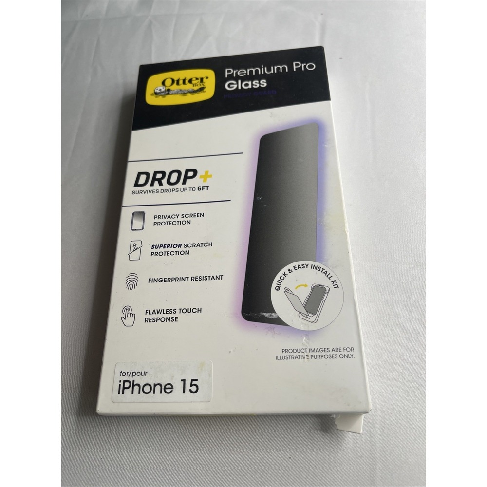 Otterbox Premium Pro Glass Screen Privacy Drop iPhone 15 6.1" 2023